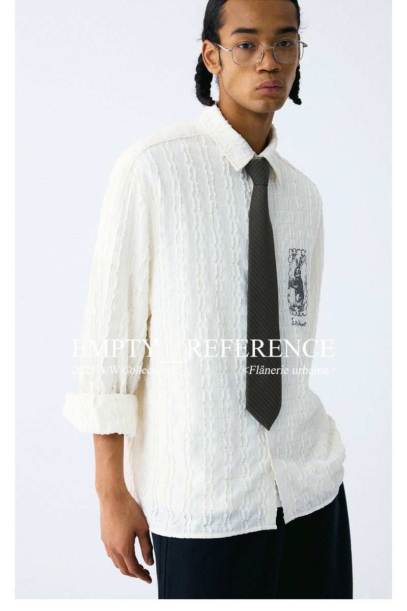 Striped Bunny Garden Shirt - Empty Reference