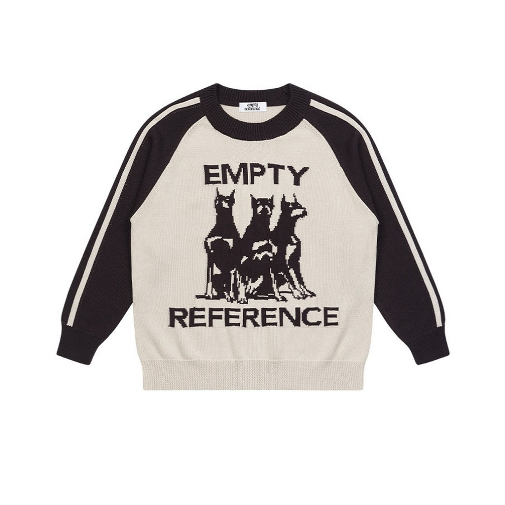 Doberman Raglan Stripe Sweater