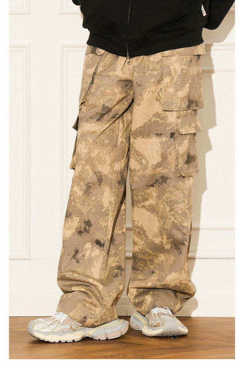 Camo Multi Pocket Cargo Pants - Empty Reference