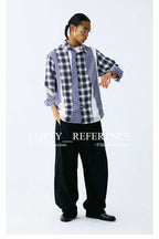 Textured Lace Panel Shirt - Empty Reference