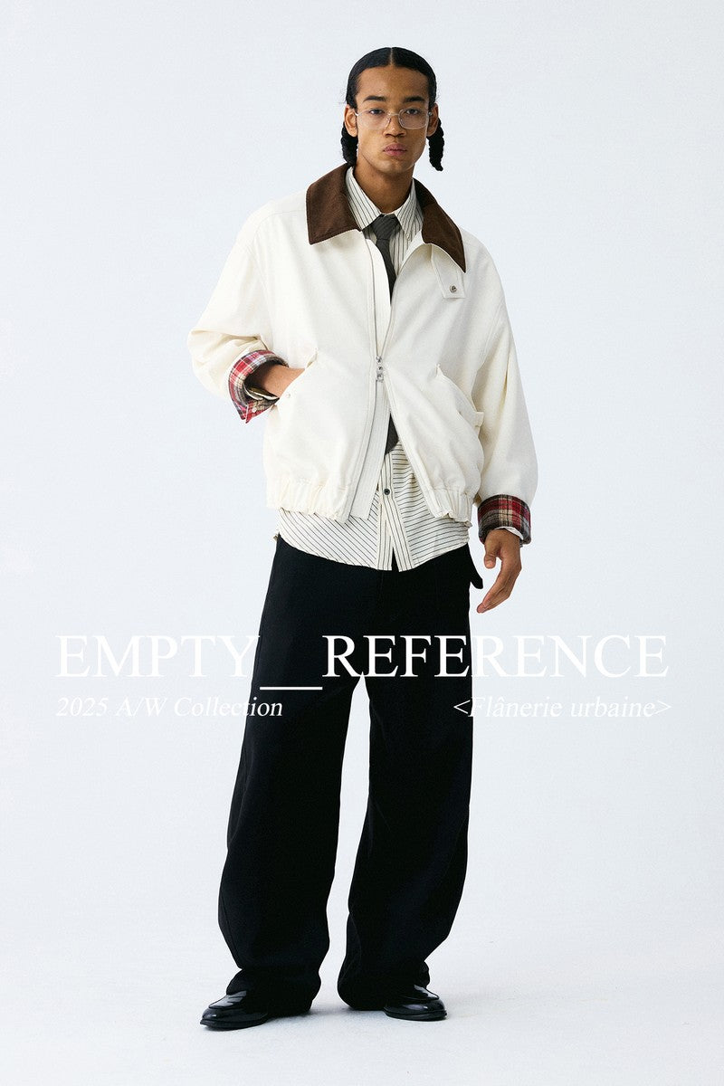 Plaid Corduroy Casual Jacket