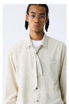 Striped Patch Pocket Shirt