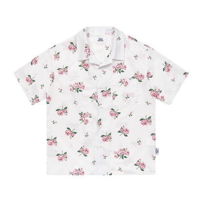 Rose Floral Print Shirt