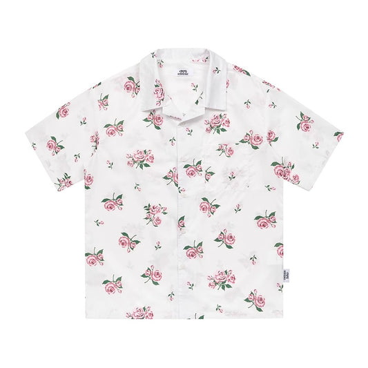 Rose Floral Print Shirt