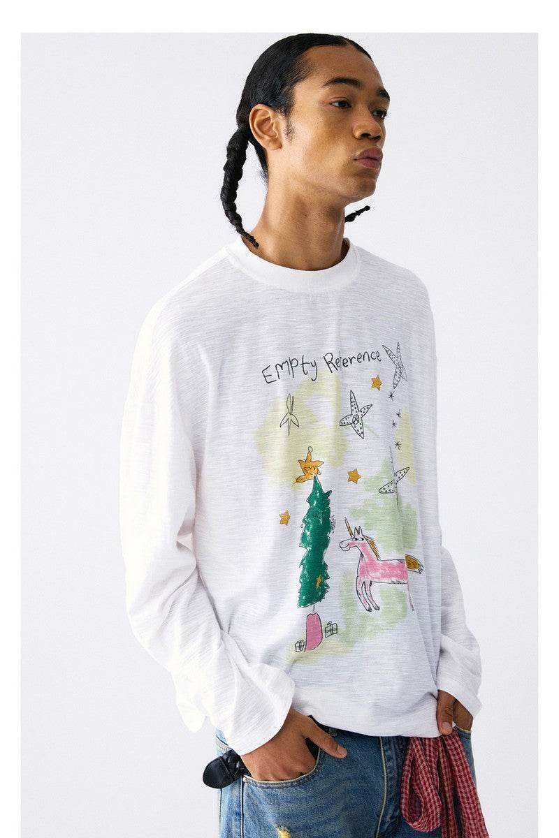 Cotton Pony Christmas Tee - Empty Reference
