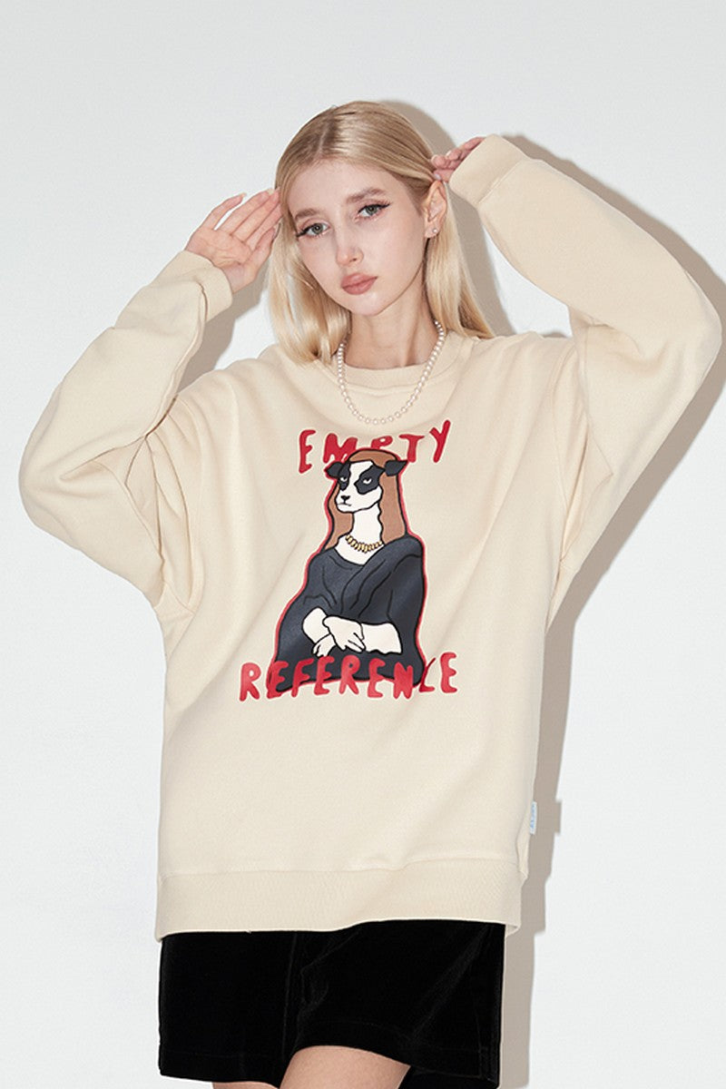 Mona Lisa Graphic Hoodie