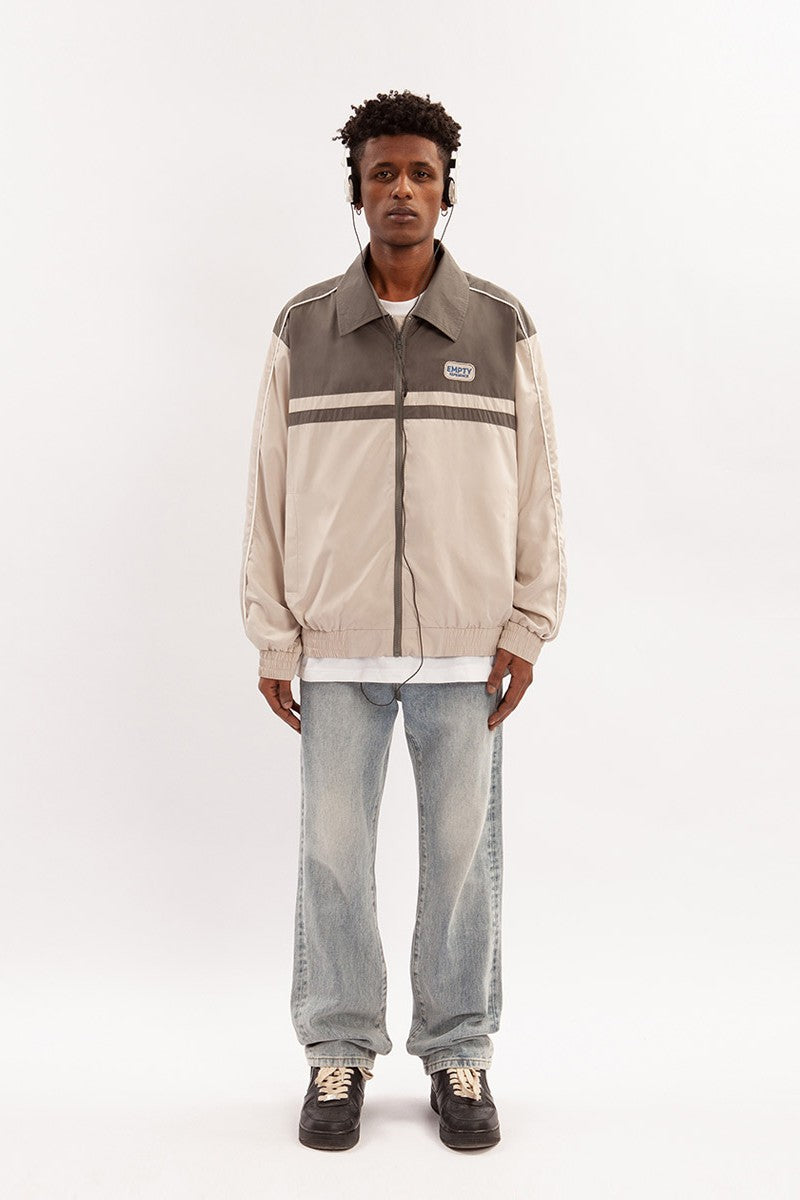 Embroidered Patchwork Work Jacket