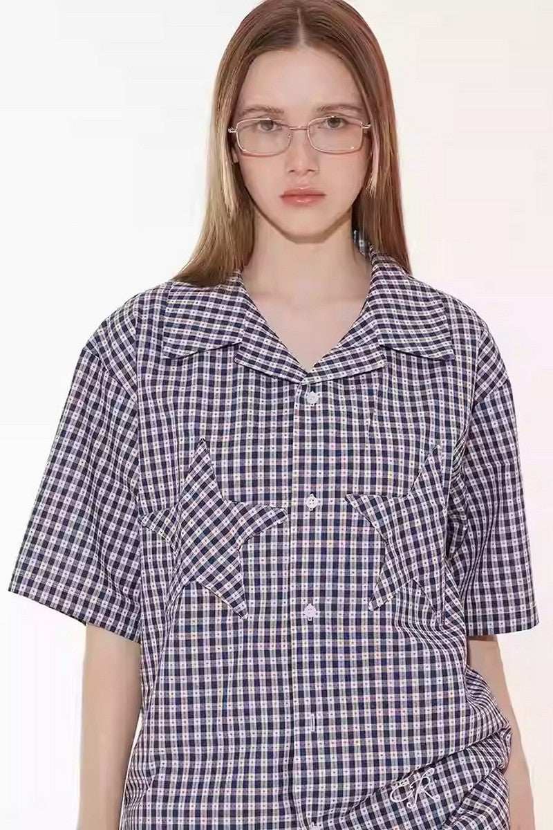 Plaid Star Pocket Shirt - Empty Reference