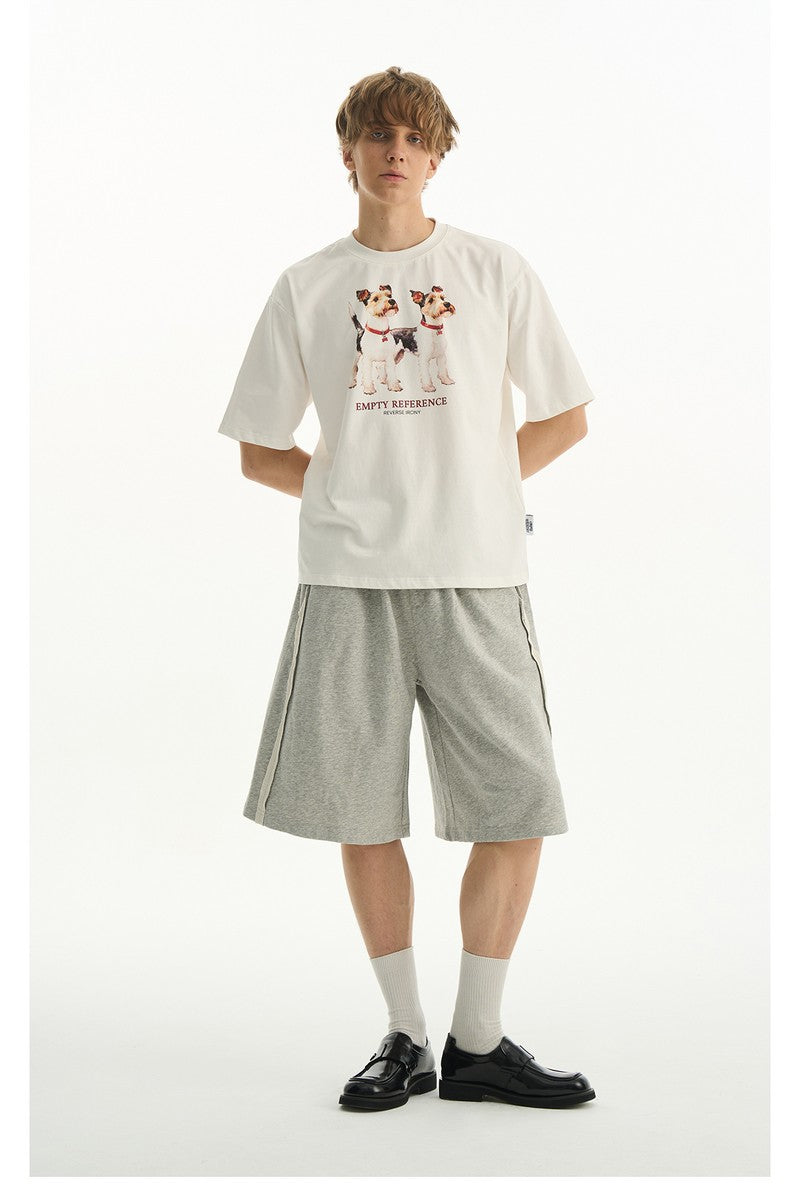 Schnauzer Letter Graphic Tee
