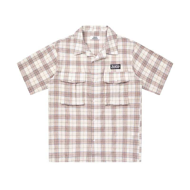 Textured Plaid Pocket Shirt - Empty Reference