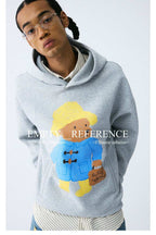 Teddy Briefcase Graphic Hoodie - Empty Reference