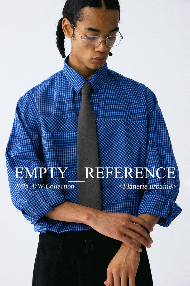 Patchwork Plaid Pocket Shirt