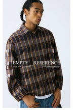 Plaid Bow Print Shirt - Empty Reference