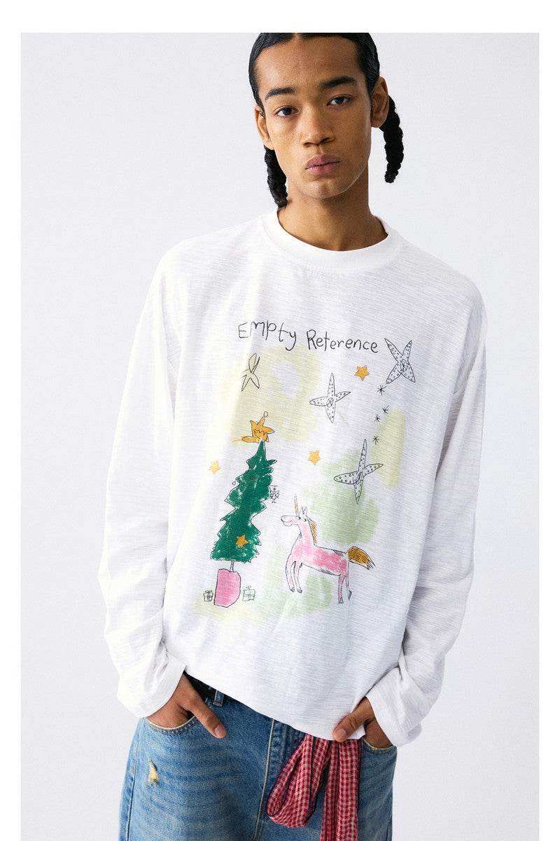 Cotton Pony Christmas Tee - Empty Reference