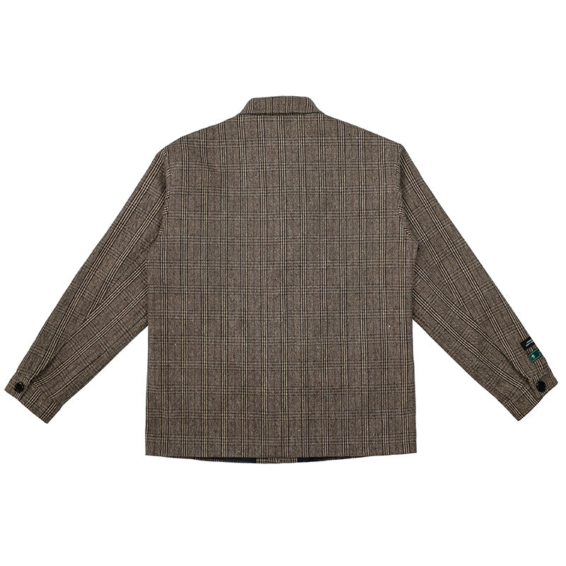 Brown Plaid Vintage Blazer