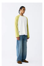 Striped Raglan Sleeve Tee