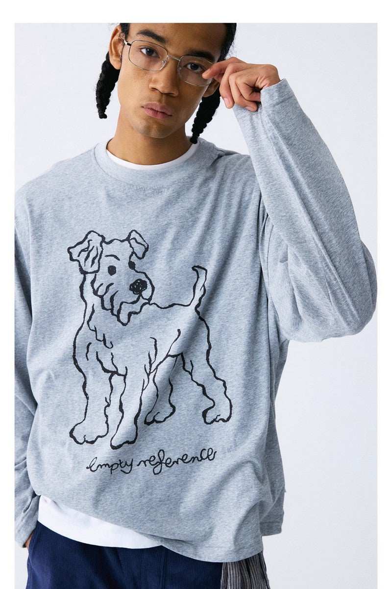 Snowflake Fox Terrier Tee - Empty Reference