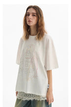 Color Fountain Graphic T-Shirt