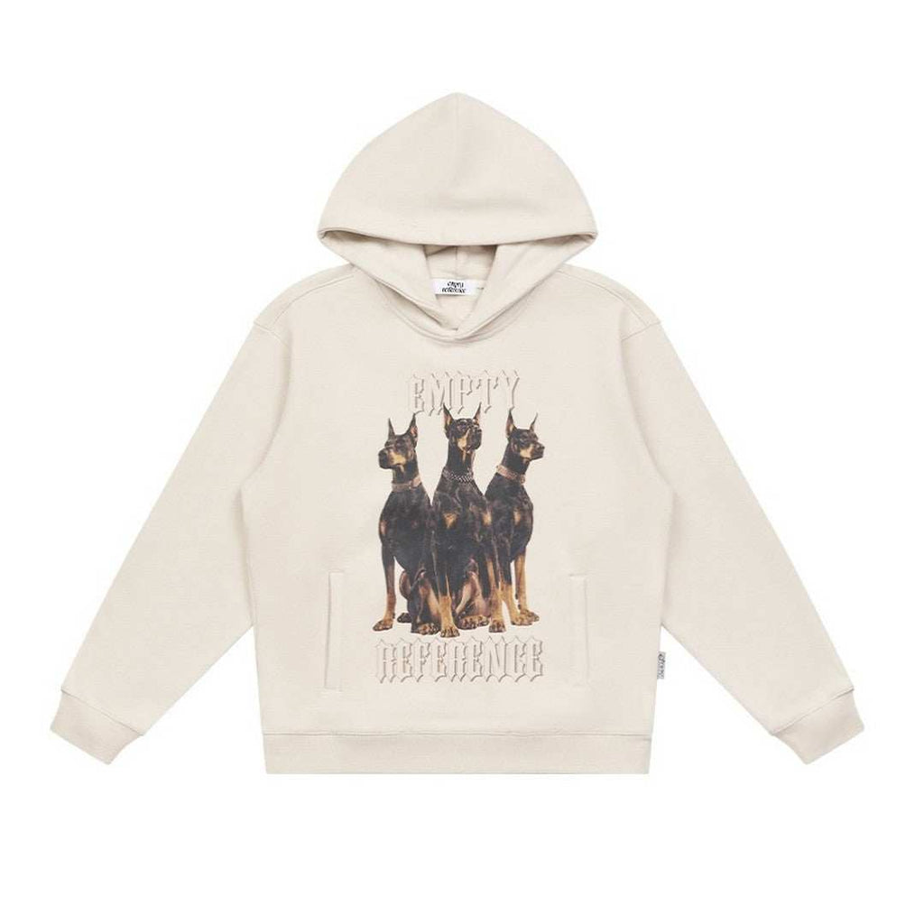Doberman Vintage Street Hoodie - Empty Reference