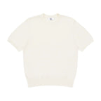 The Essential Layer Knit - Silk-Wool Blend Crewneck in Buttercream