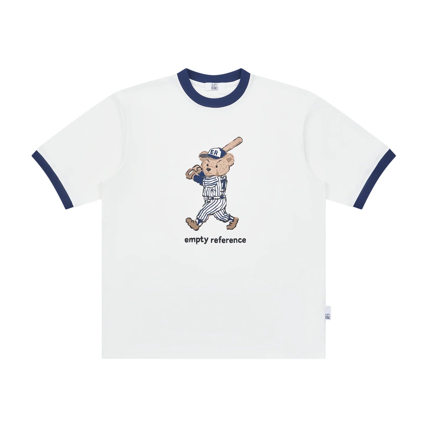 The Slugger Bear Tee - 240g Sorona® Performance with Cartoon Baseball Bear