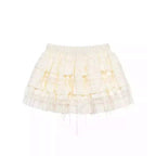 Layered Lace Ruffle Skirt - Empty Reference