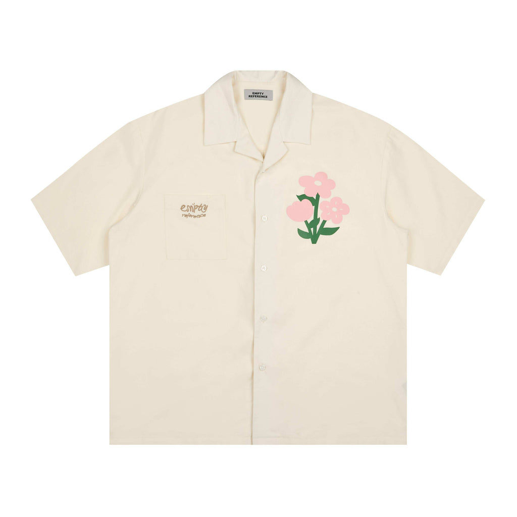 Floral Cotton Graphic Shirt - Empty Reference