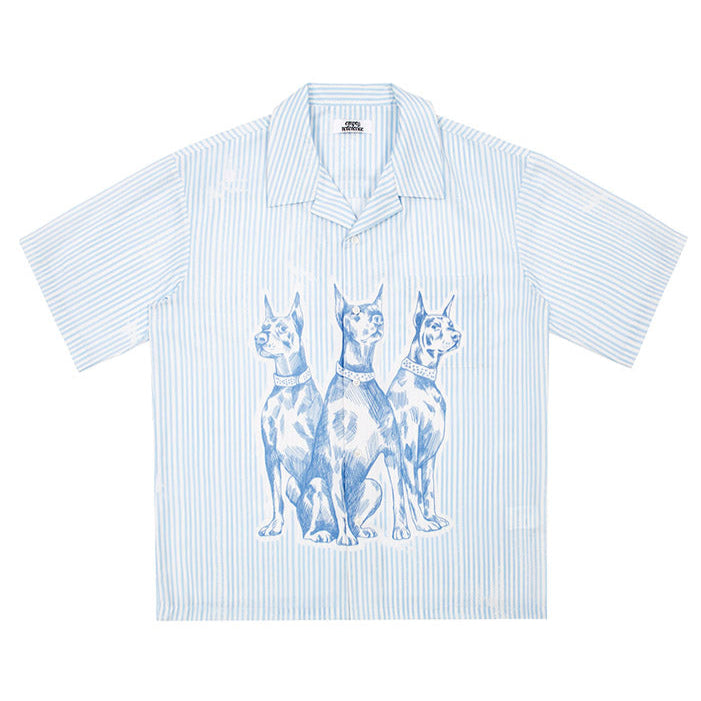 Doberman Sketch Graphic Shirt