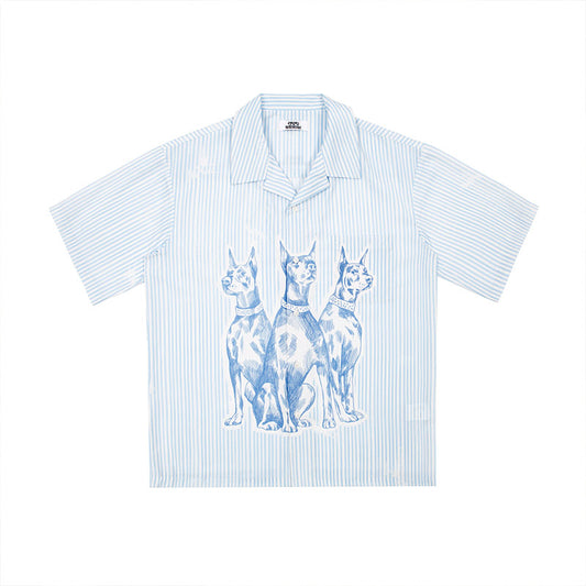 Doberman Sketch Graphic Shirt