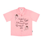 Angels Print Camp Shirt