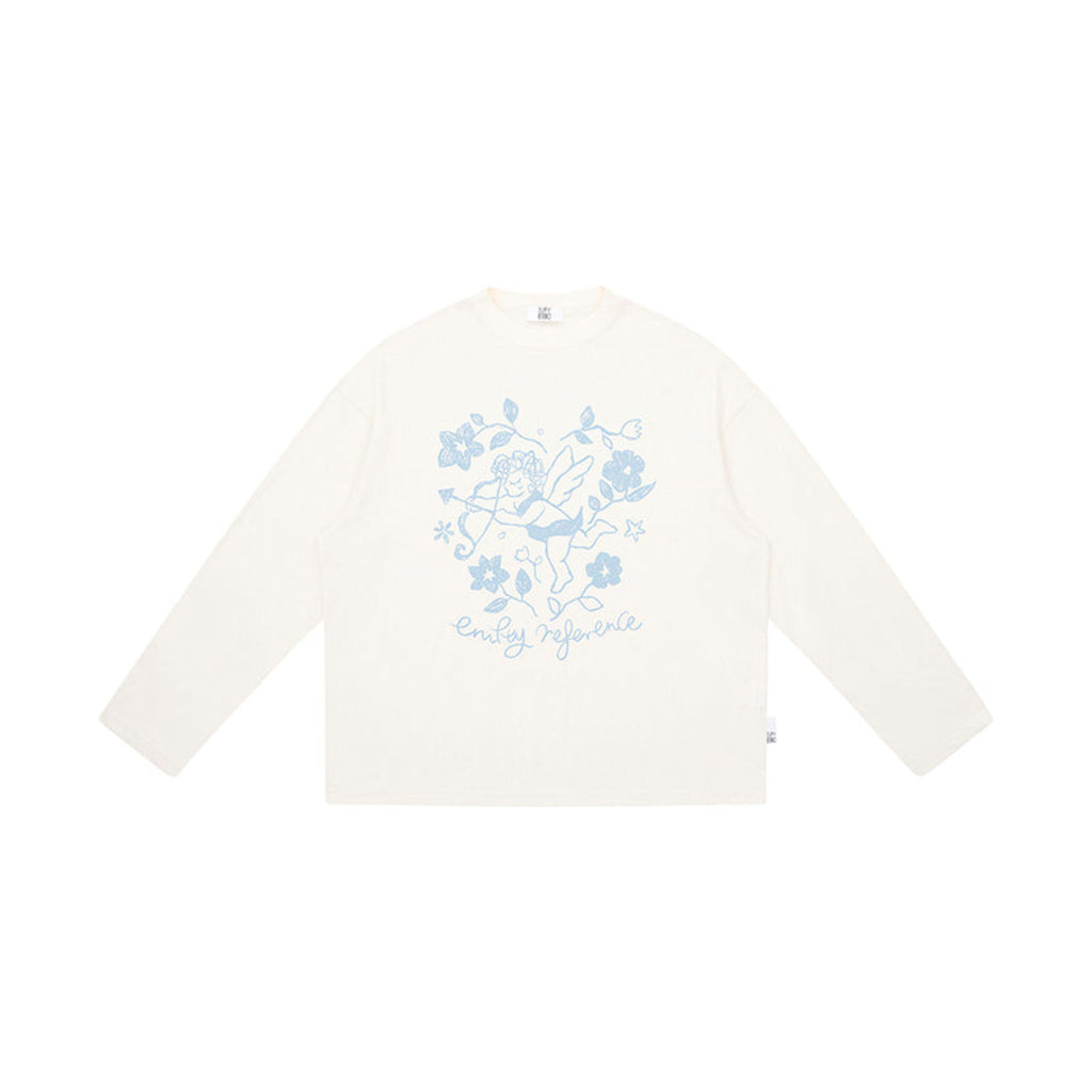 Cherub Heart Graphic Long Sleeve Tee
