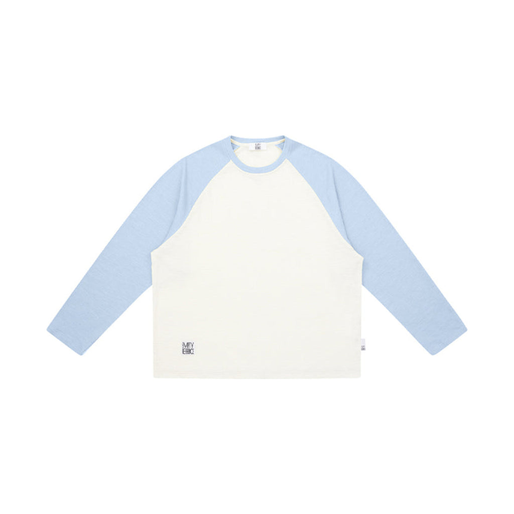 Color-Block Raglan Long Sleeve Tee