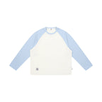 Color-Block Raglan Long Sleeve Tee