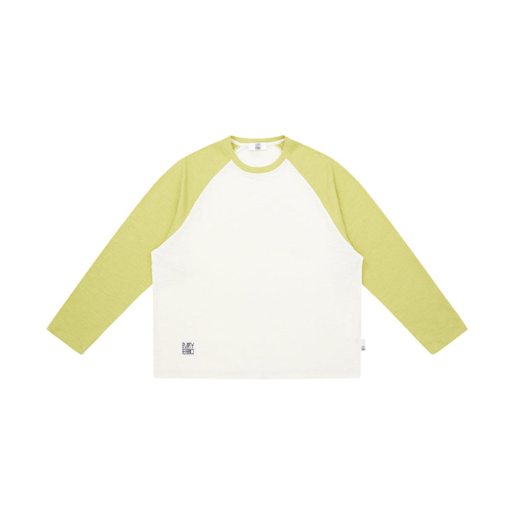 Color-Block Raglan Long Sleeve Tee