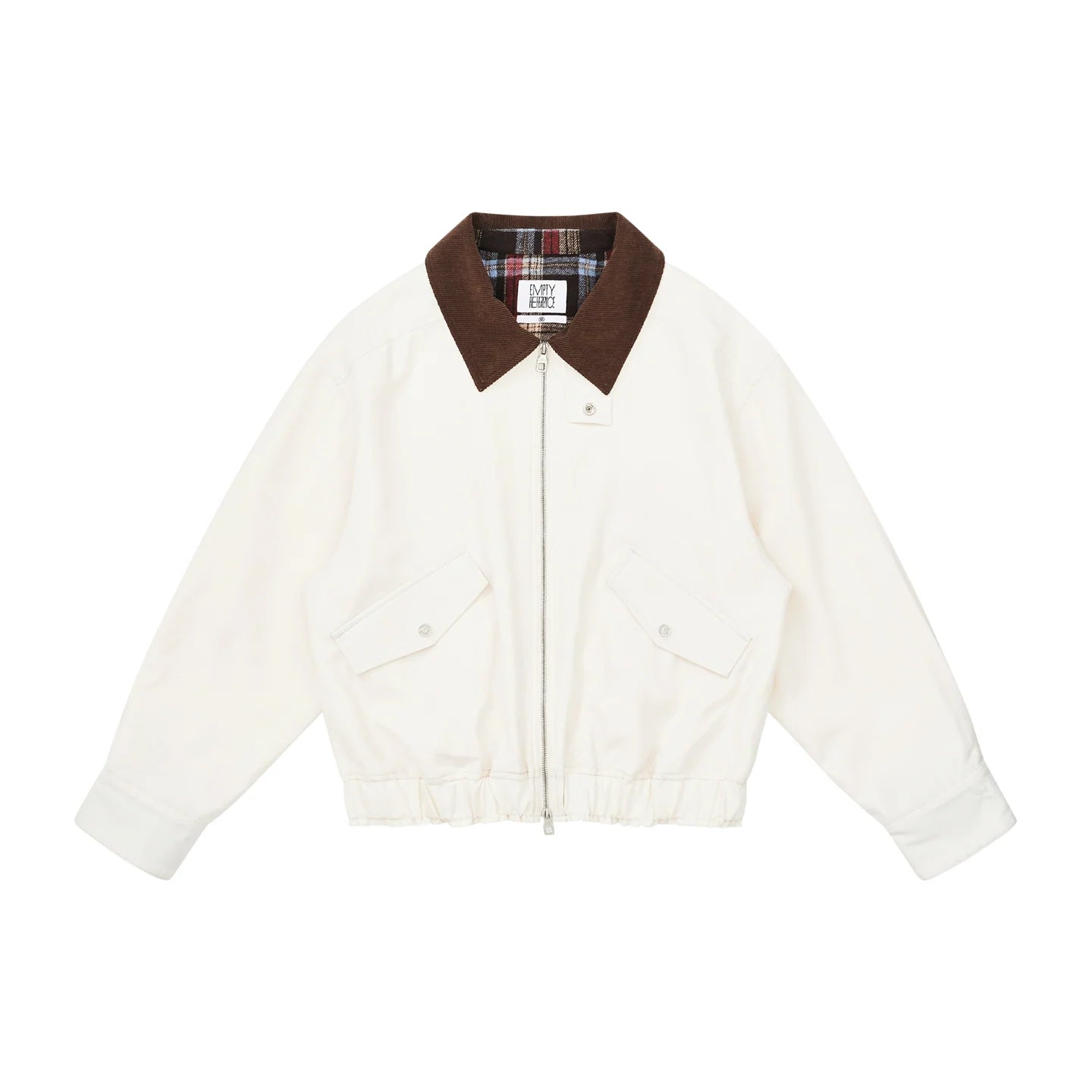 Plaid Corduroy Casual Jacket