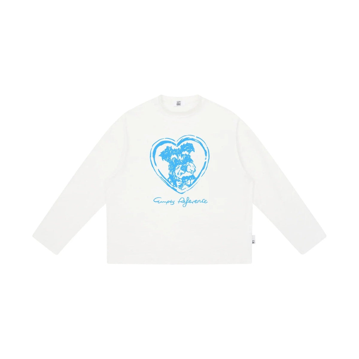 Dog Illustration Long Sleeve Tee