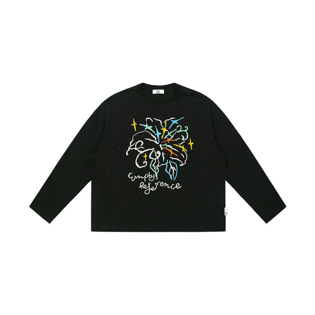 Firework Lily Graphic Long Sleeve Tee