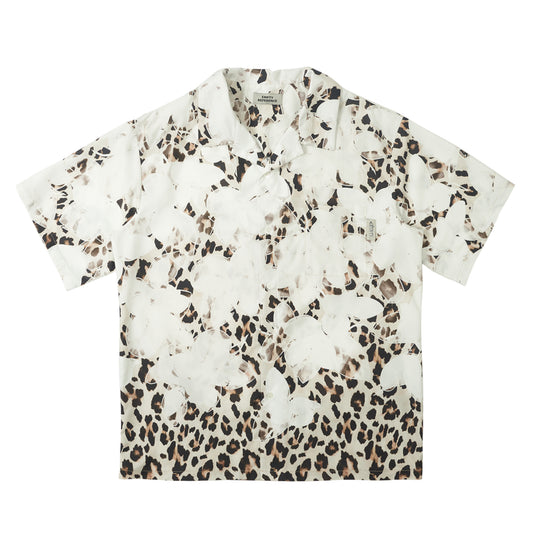 Leopard Cloud Camp Shirt