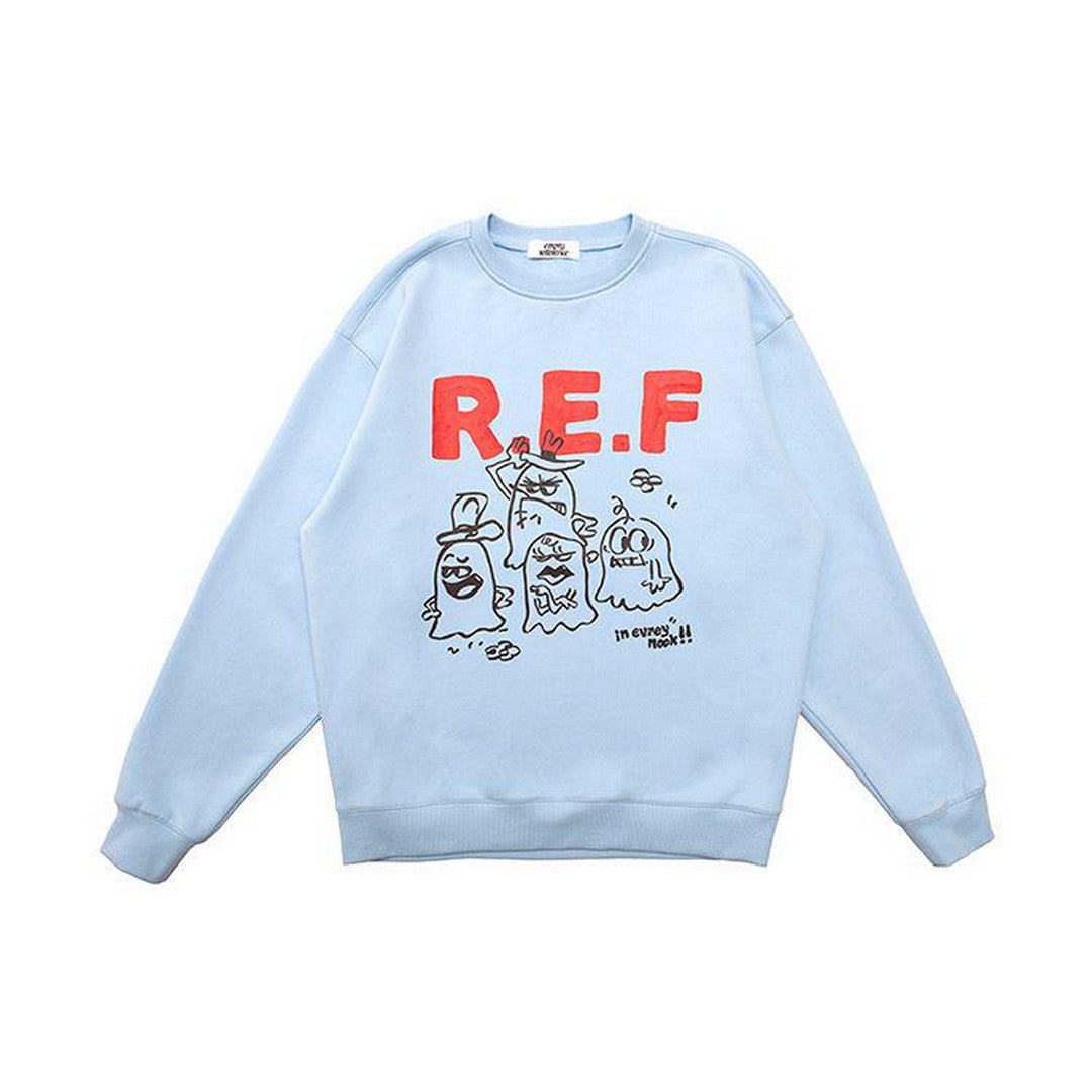 Ghost Graffiti College Hoodie