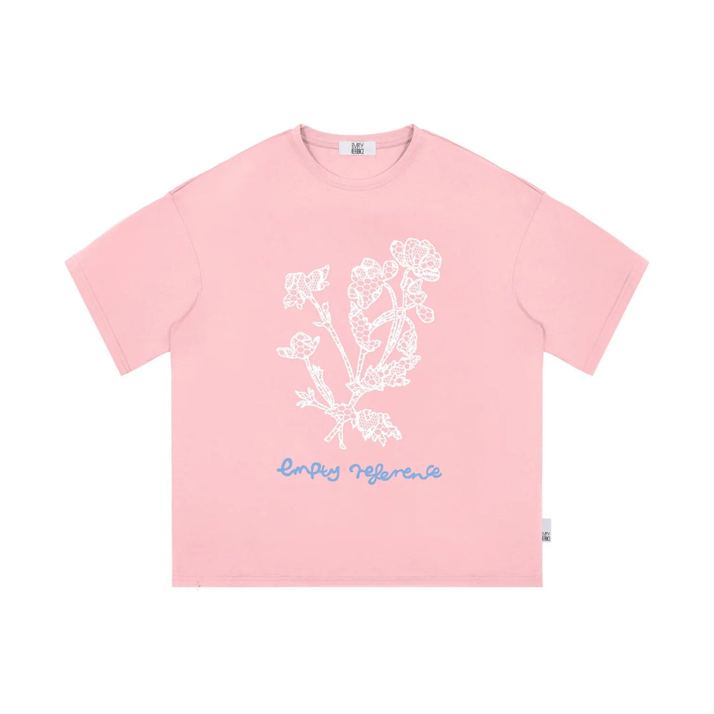 Lace Flower Graphic Tee