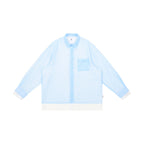 Layered Contrast Long Sleeve Shirt