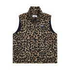 Leopard Loop-Terry Vest