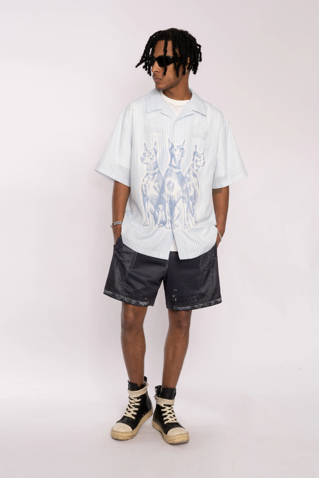 Doberman Sketch Graphic Shirt