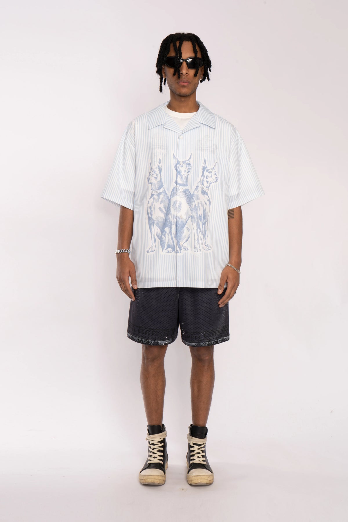 Doberman Sketch Graphic Shirt