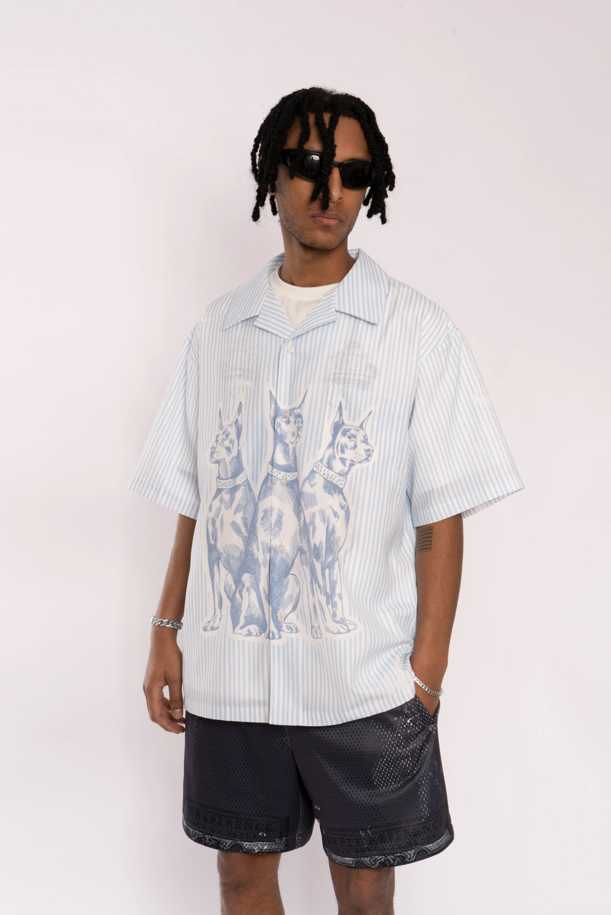 Doberman Sketch Graphic Shirt