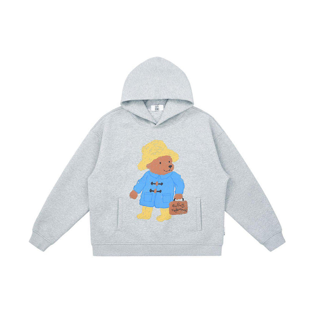 Raincoat Bear Graphic Hoodie