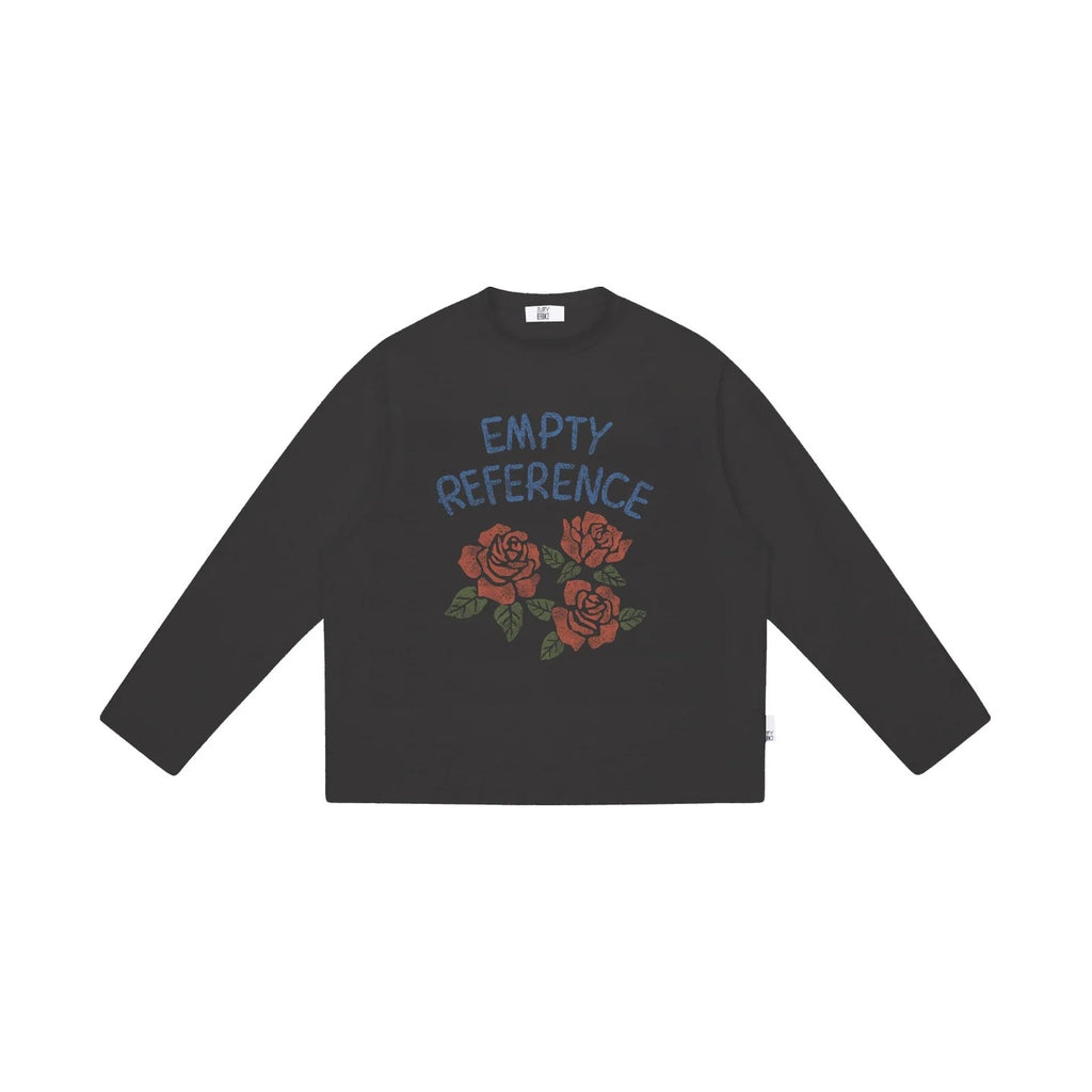Rose Graphic Long Sleeve Tee