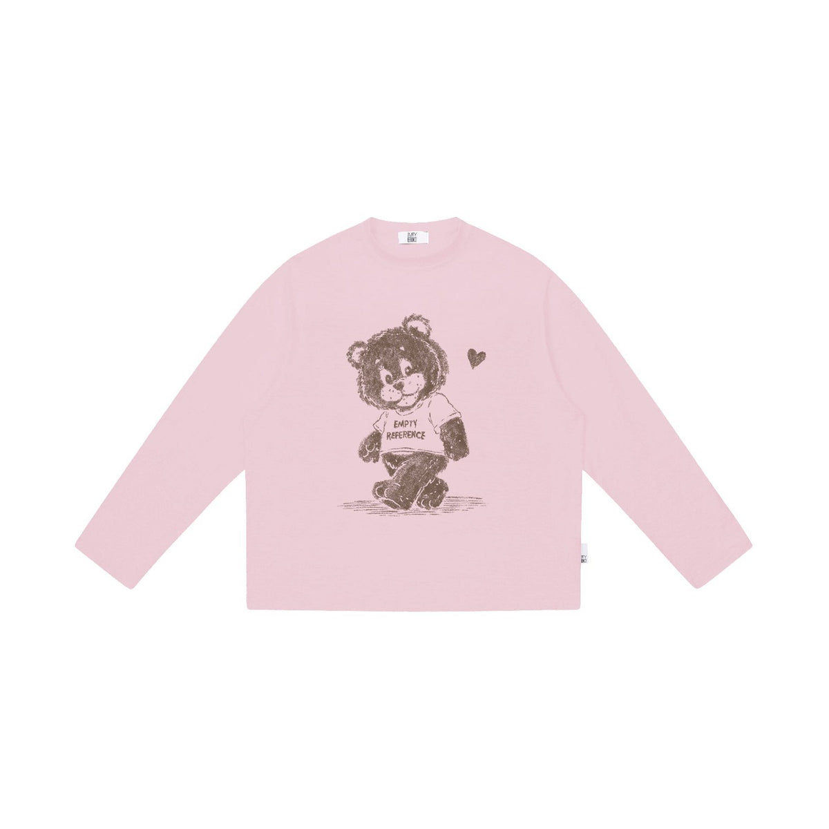 Vintage Bear Print Long Sleeve Tee