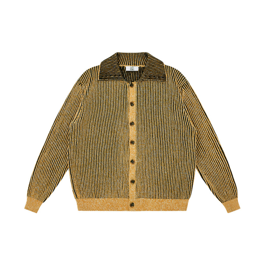 Vintage Stripe Knit Cardigan