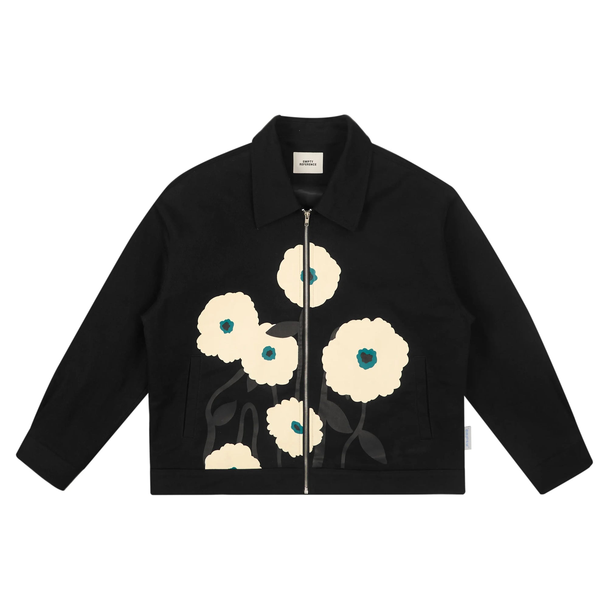 Floral Graphic Zip Jacket